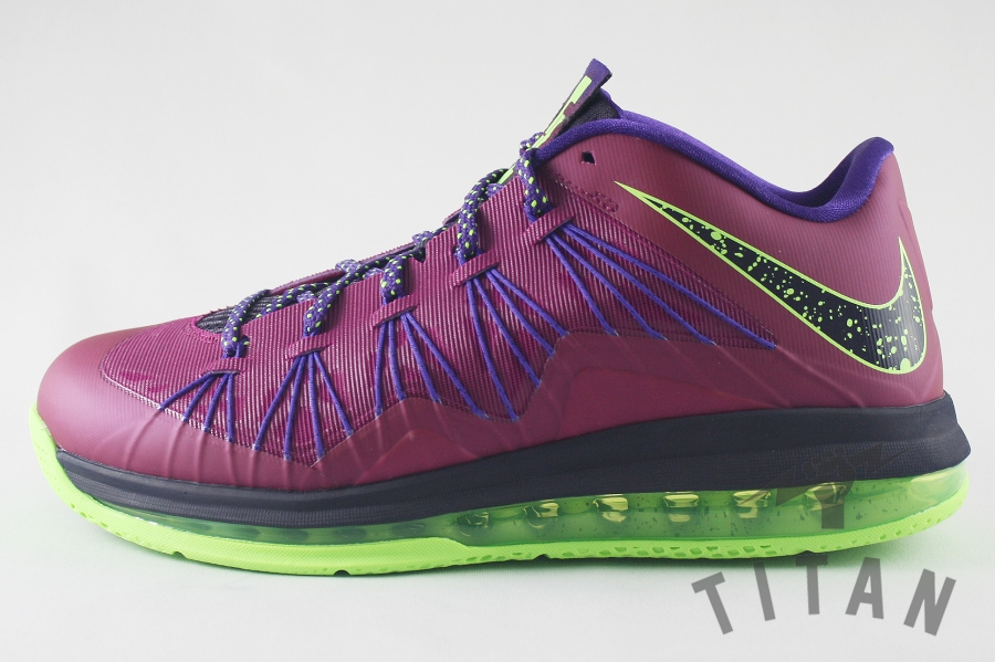 Red Plumb Nike Lebron X Low 02