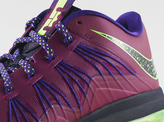 Red Plumb Nike Lebron X Low