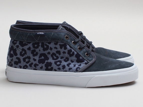 Vans Chukka Blue Leopard 5