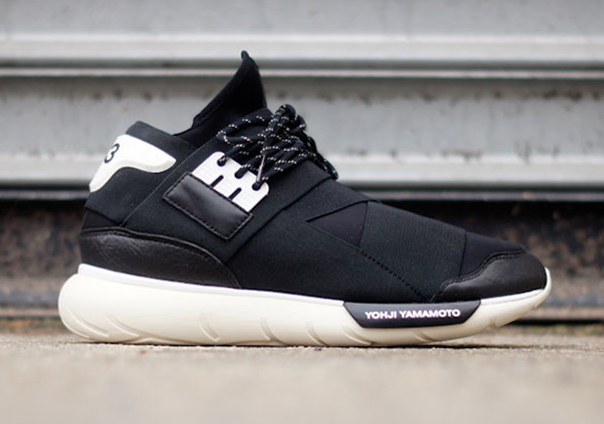 Adidas Y3 Qasa High Black White 1