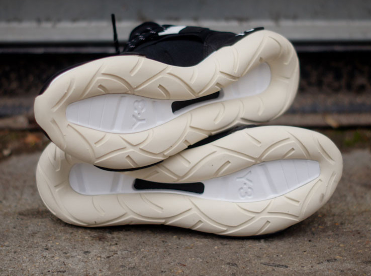 Adidas Y3 Qasa High Black White 5
