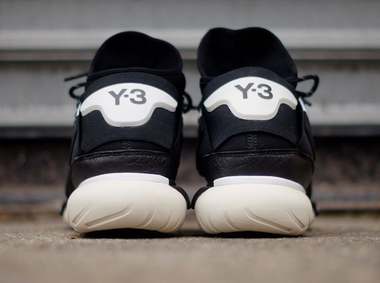Adidas Y3 Qasa High Black White 6