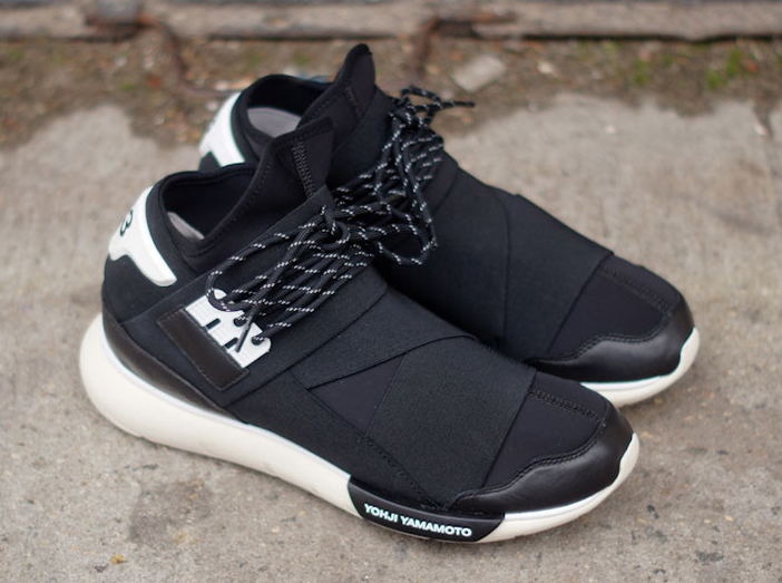 Adidas Y3 Qasa High Black White 8