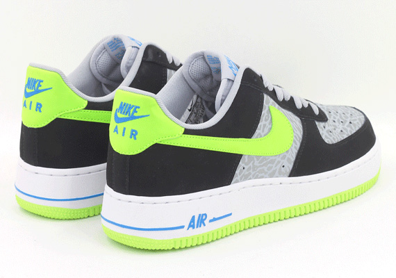Air Force 1 Low Black Grey Volt 2
