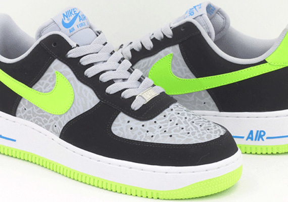 Air Force 1 Low Black Grey Volt
