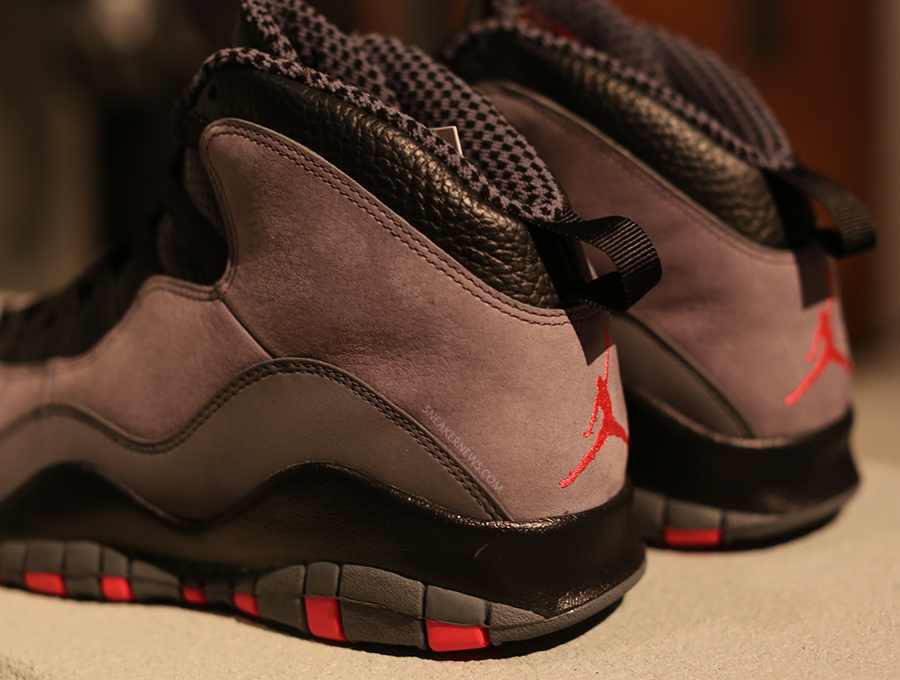 Air Jordan X Cool Grey Infrared Black 1