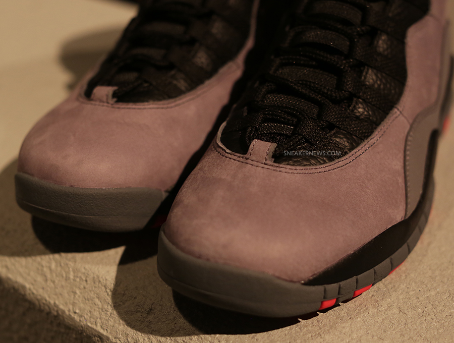 Air Jordan X Cool Grey Infrared Black 2