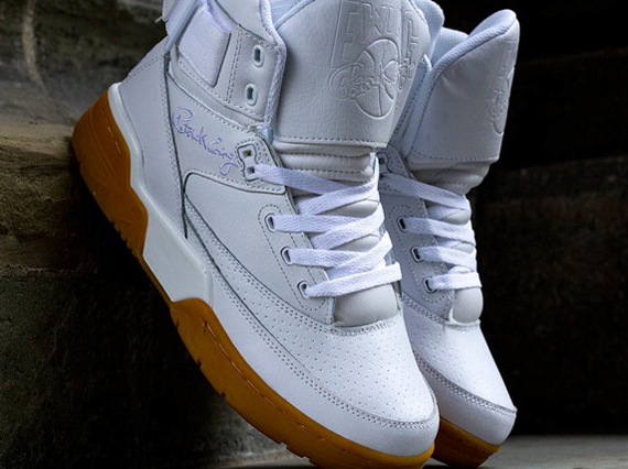 Ewing 33 Hi "White/Gum" - Arriving at Euro Retailers