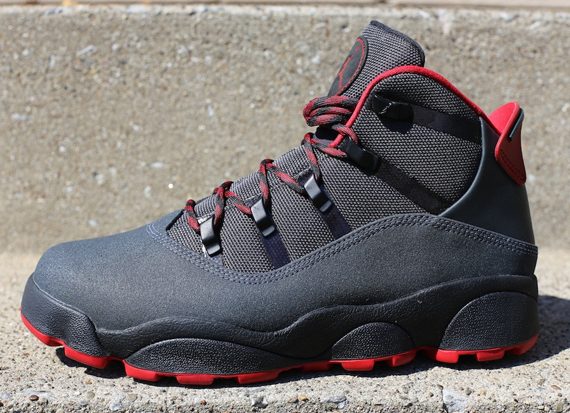Jordan Winterized 6 Rings Anthracite Gym Red Black 1