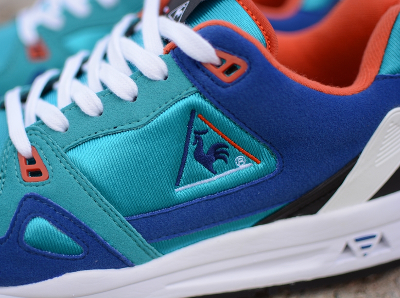 Le Coq Sportif Pumpkin Orange Sodalite Blue 02
