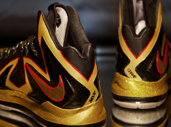 Lebron X Gold Dank 1