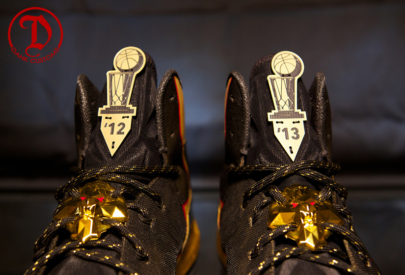 Lebron X Gold Dank 12