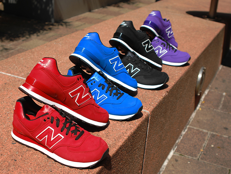 New Balance 574 "Monochrome Nubuck Pack"