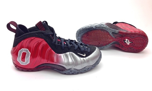 Nike Air Foamposite One Ohio State Sole Swap 02
