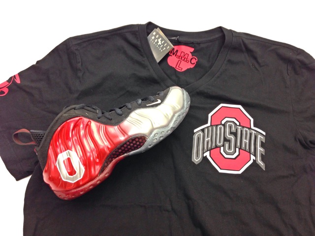Nike Air Foamposite One Ohio State Sole Swap 07