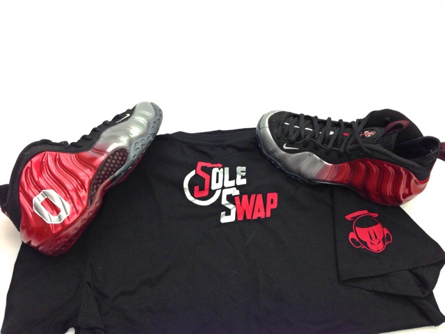Nike Air Foamposite One Ohio State Sole Swap 08
