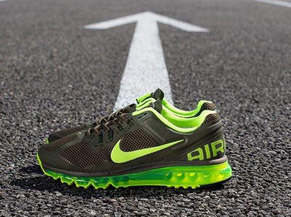 Nike Air Max+ 2013 – Dark Loden – Volt