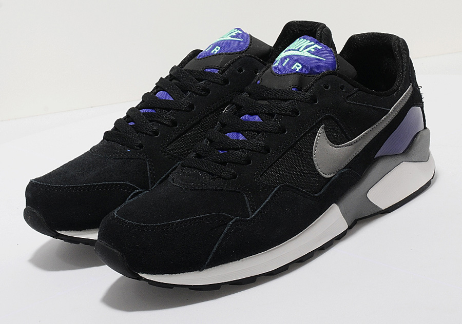 Nike Air Pegasus 92 Black Purple Green 1