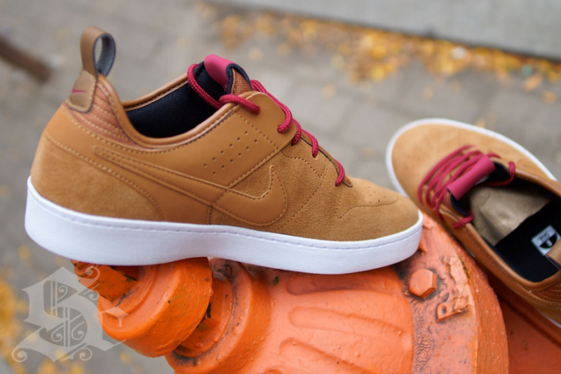 Nike Courtside Brown Red White 2