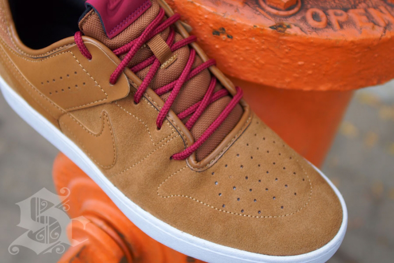 Nike Courtside Brown Red White 3