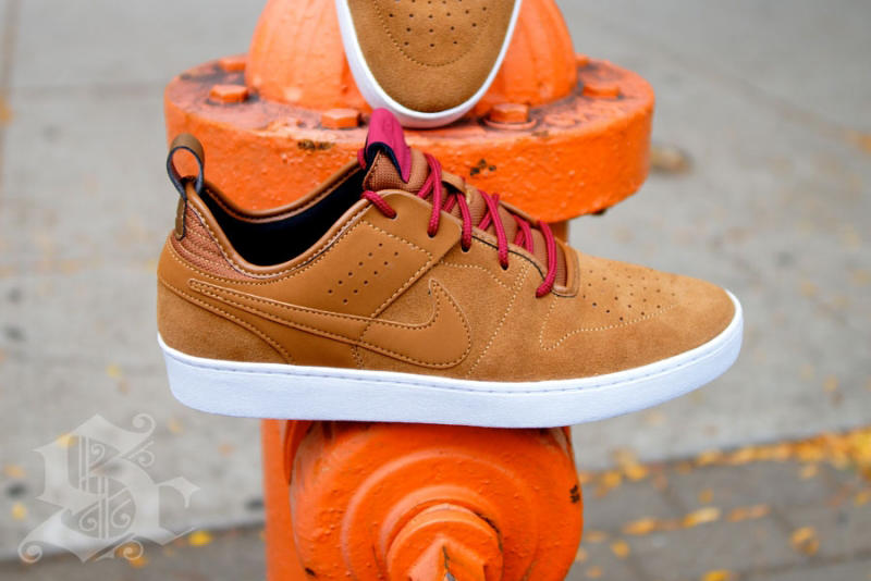 Nike Courtside Brown Red White 4
