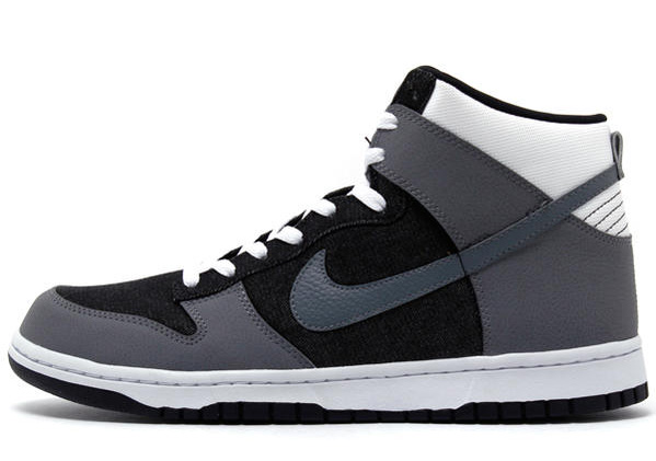 Nike Dunk High Grey Black 2