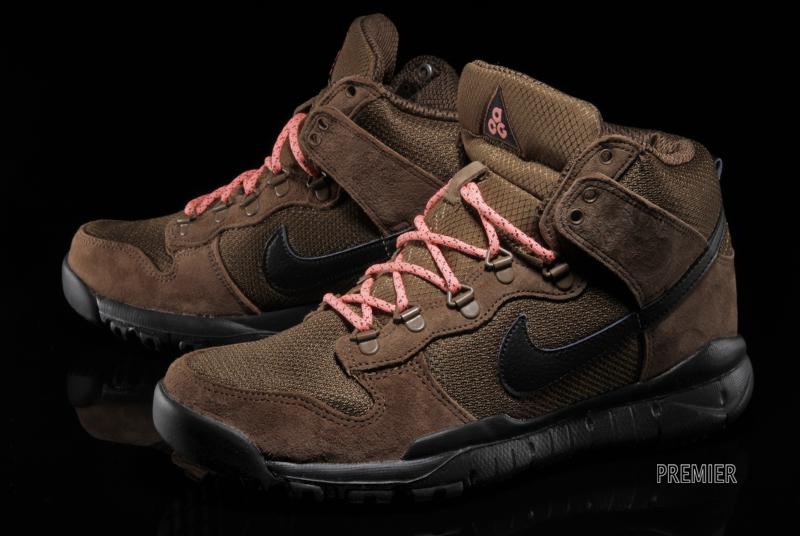 Nike Dunk High Oms Military Brown Dark Khaki Black 6