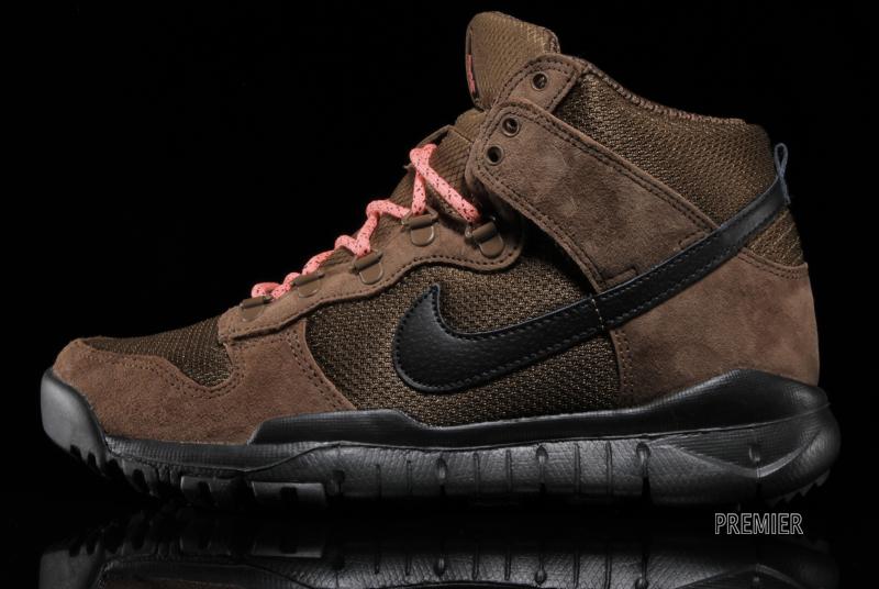 Nike Dunk High Oms Military Brown Dark Khaki Black 7