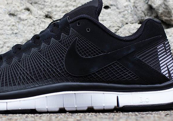 Nike Free Trainer 3 Black Metallic Silver