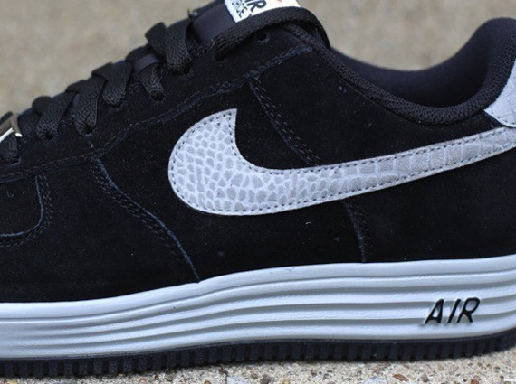 Nike Lunar Force 1 Reflect - Black - Reflective Silver
