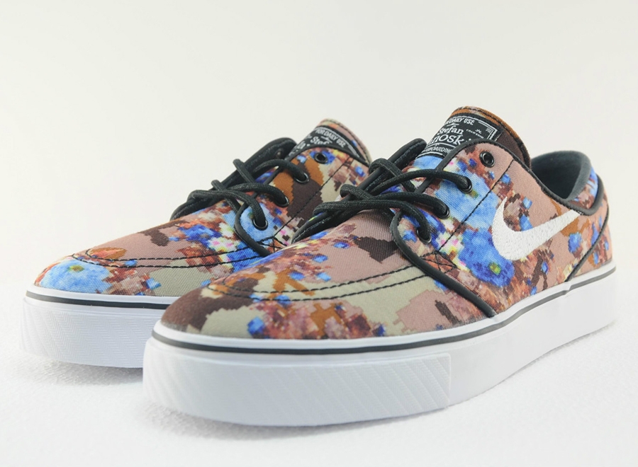 Nike Sb Janoski Blue Digi Floral
