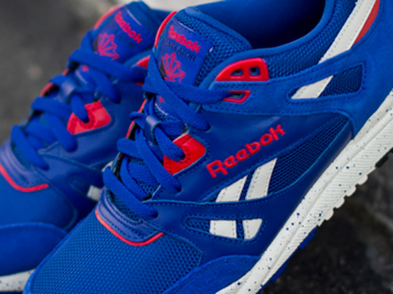 Reebok Ventilator - Reebok Royal - Paper White - Red