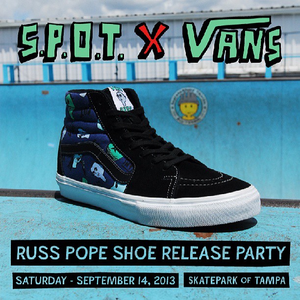 Russ Pope Vans Sk8 Hi Spot 02