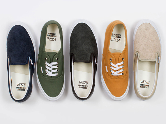 Engineered Garments x Vans Vault Collection