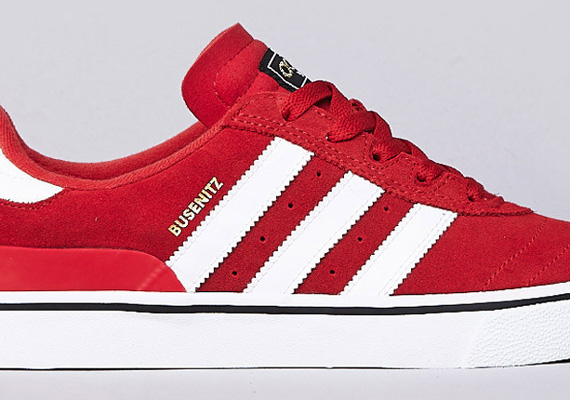 adidas Busenitz Vulc - Brick - Running White