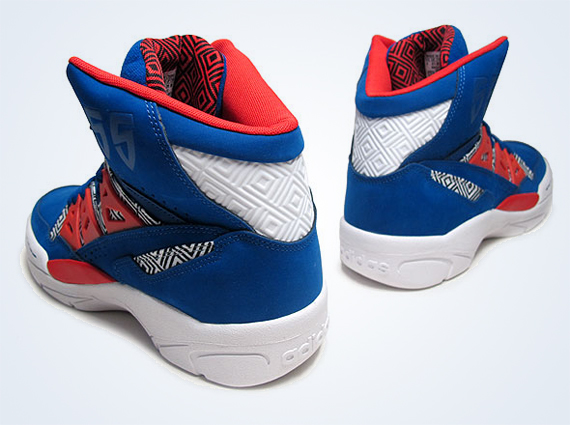 adidas Mutombo – Royal – White – Orange