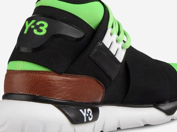 Adidas Y3 Qasa High Black Brown Green