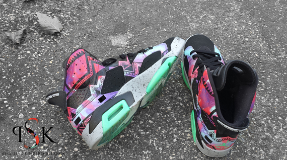 Air Jordan 6 Aztec Customs By Peculiar Kinetics 2