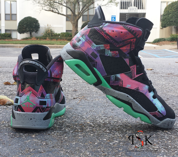 Air Jordan 6 Aztec Customs By Peculiar Kinetics 5