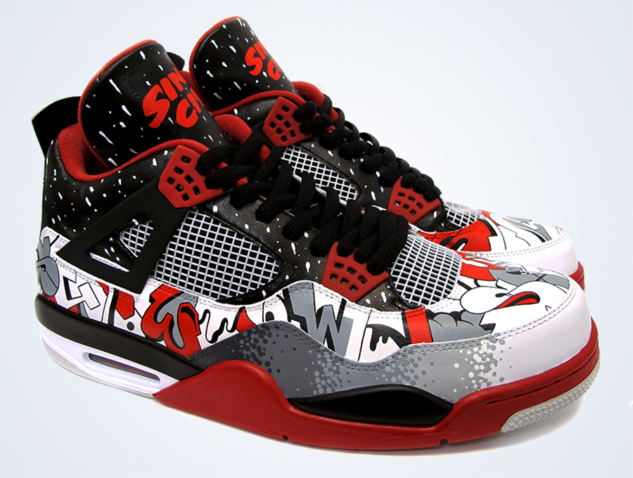 Air Jordan Iv Sinner Customs