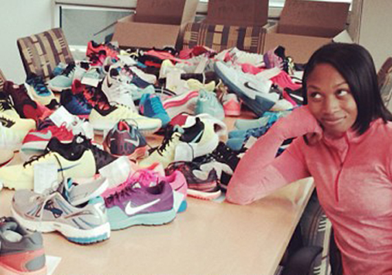 Allyson Felix Nike Running Models