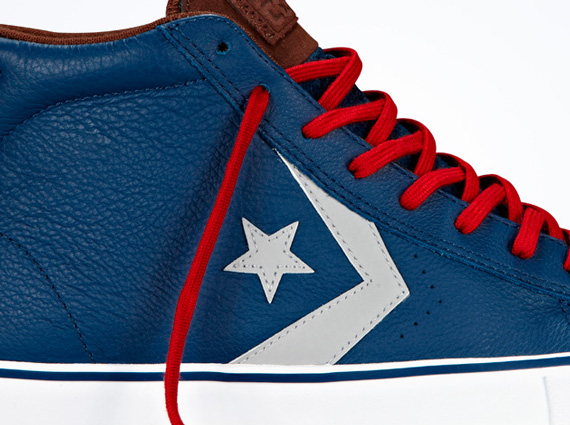 CONS Pro Leather – Poseidon – Red – Brown