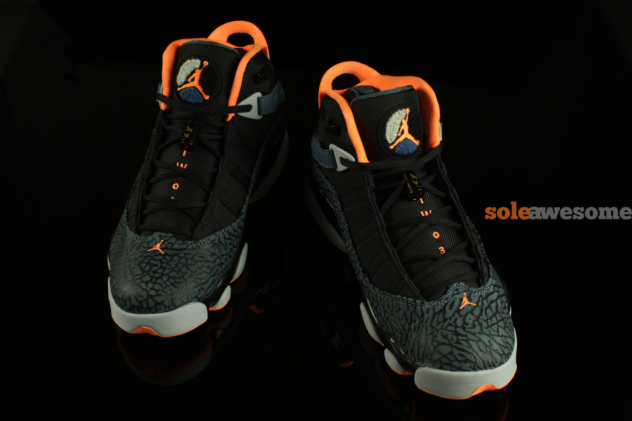 Jordan 6 Rings Elephant Black Orange 05