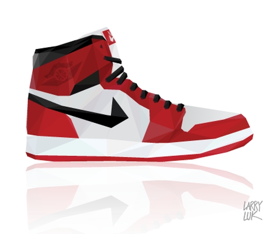 Larry Luk Sneaker Art 01
