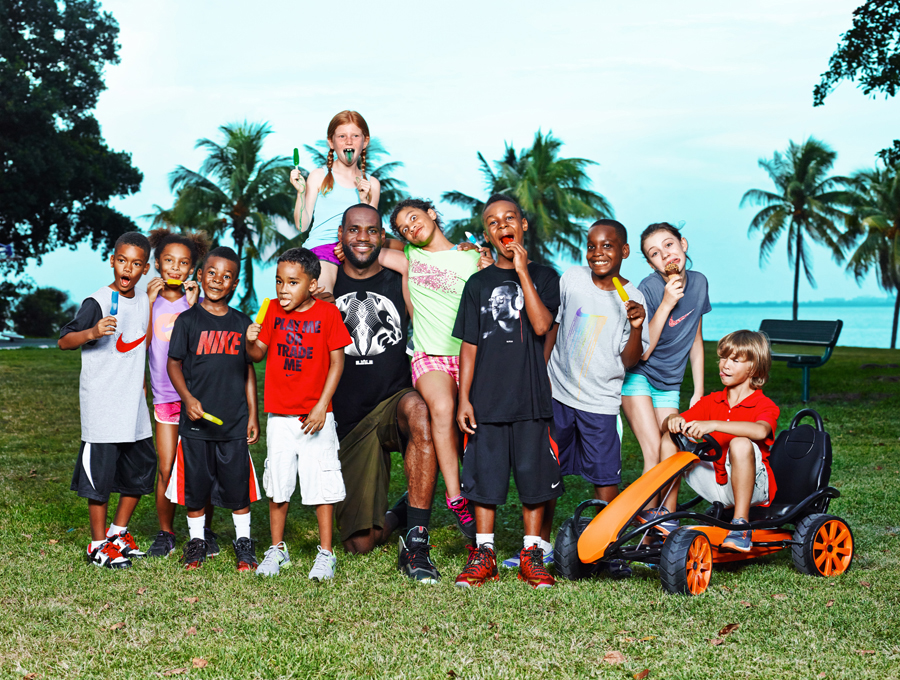 Nike Basketball Debuts the LeBron James "Training Day" Campaign