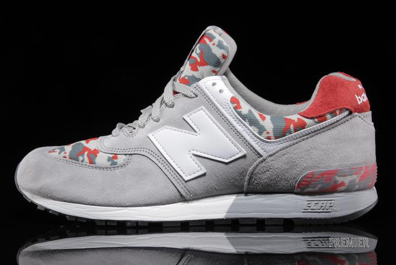 New Balance 576 Camo Grey Red 1