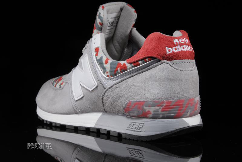 New Balance 576 Camo Grey Red 4