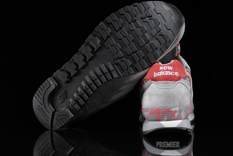 New Balance 576 Camo Grey Red 6