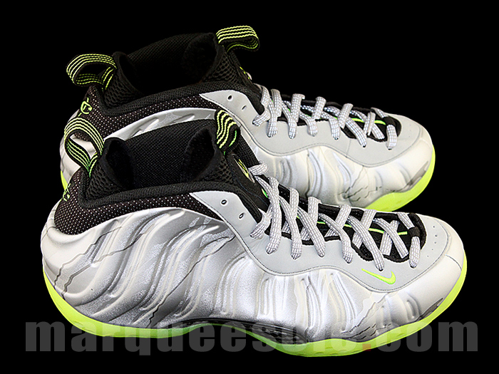 Nike Air Foamposite One Silver Lime 06