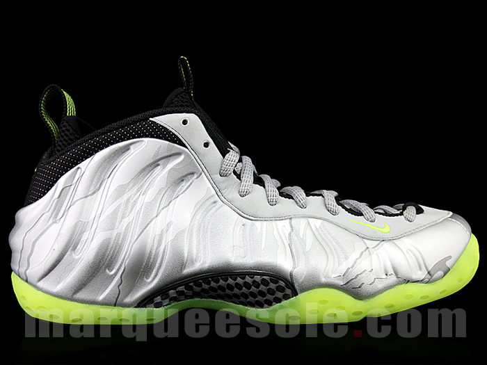 Nike Air Foamposite One Silver Lime 07